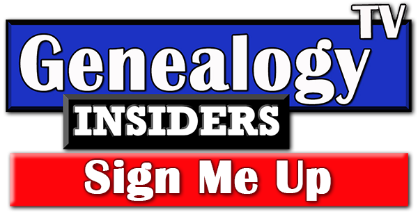 Sign up for Genealogy TV Insiders
