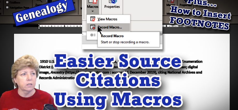 How to Make Writing Source Citations Easier Using Macros