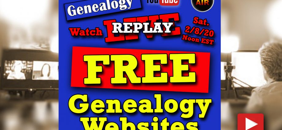 30 Free Genealogy Websites