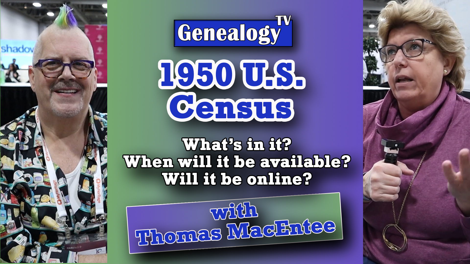 1950 U.S. Census, What to Expect: Interview with Thomas MacEntee