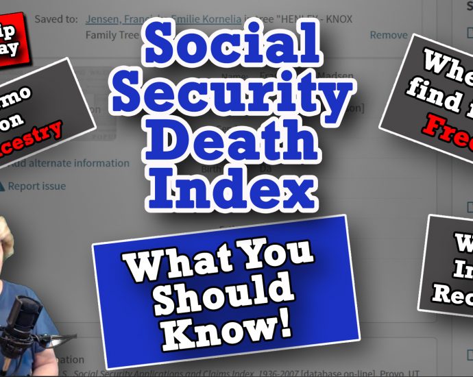 How to Research the Social Security Death Index Online