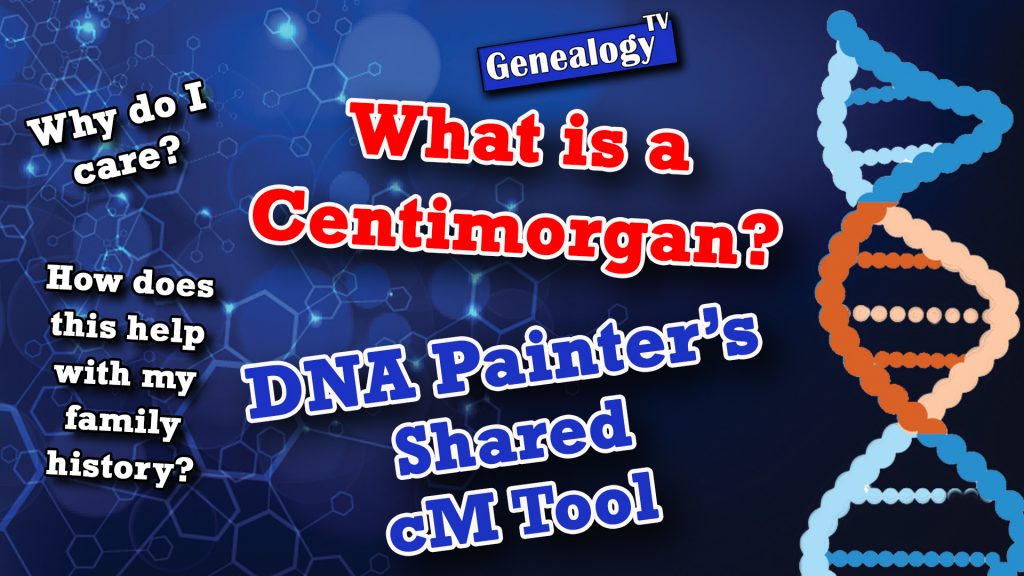 Centimorgan and about DNA Painter Shared cM tool.