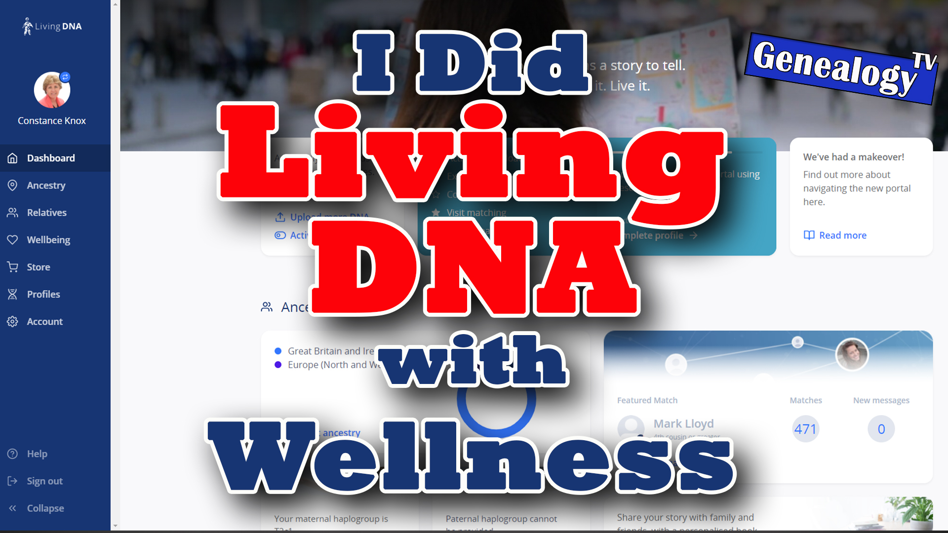 Living DNA with Wellness Report