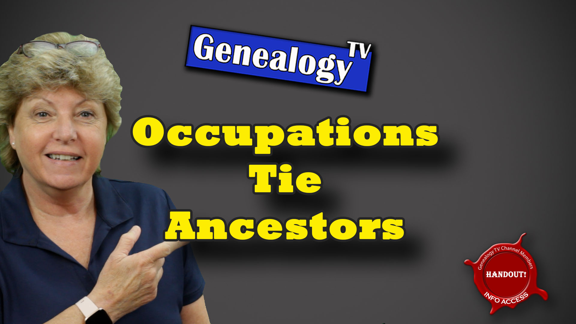 Occupations Tie Ancestors